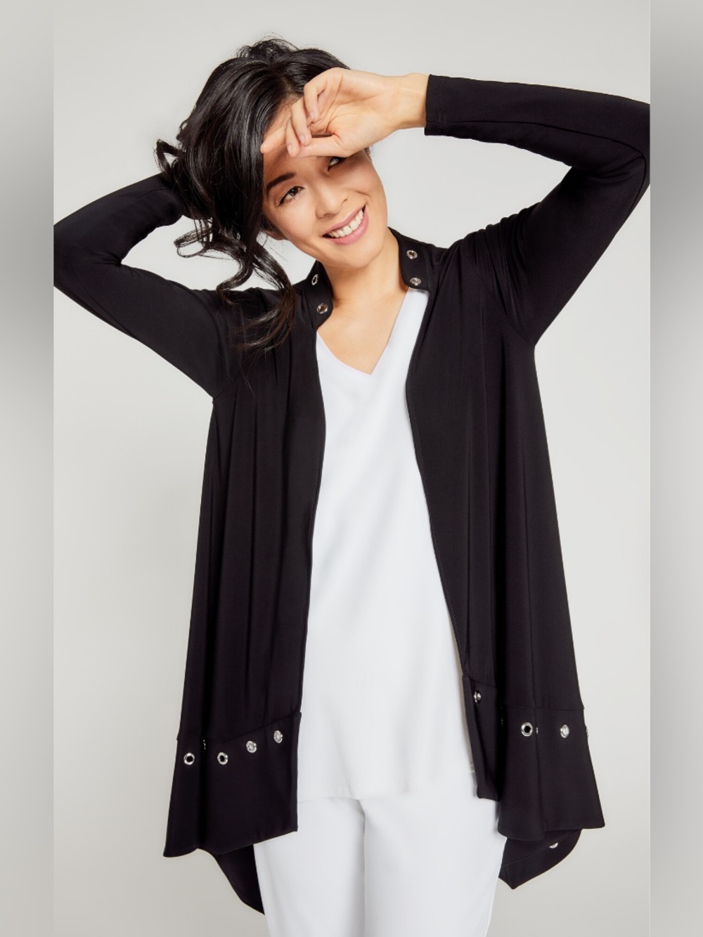 Sympli Halo Cardigan. Black. Size 12. Excellent condition!